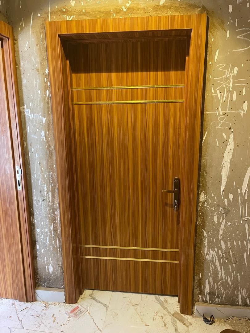 Custom timber door